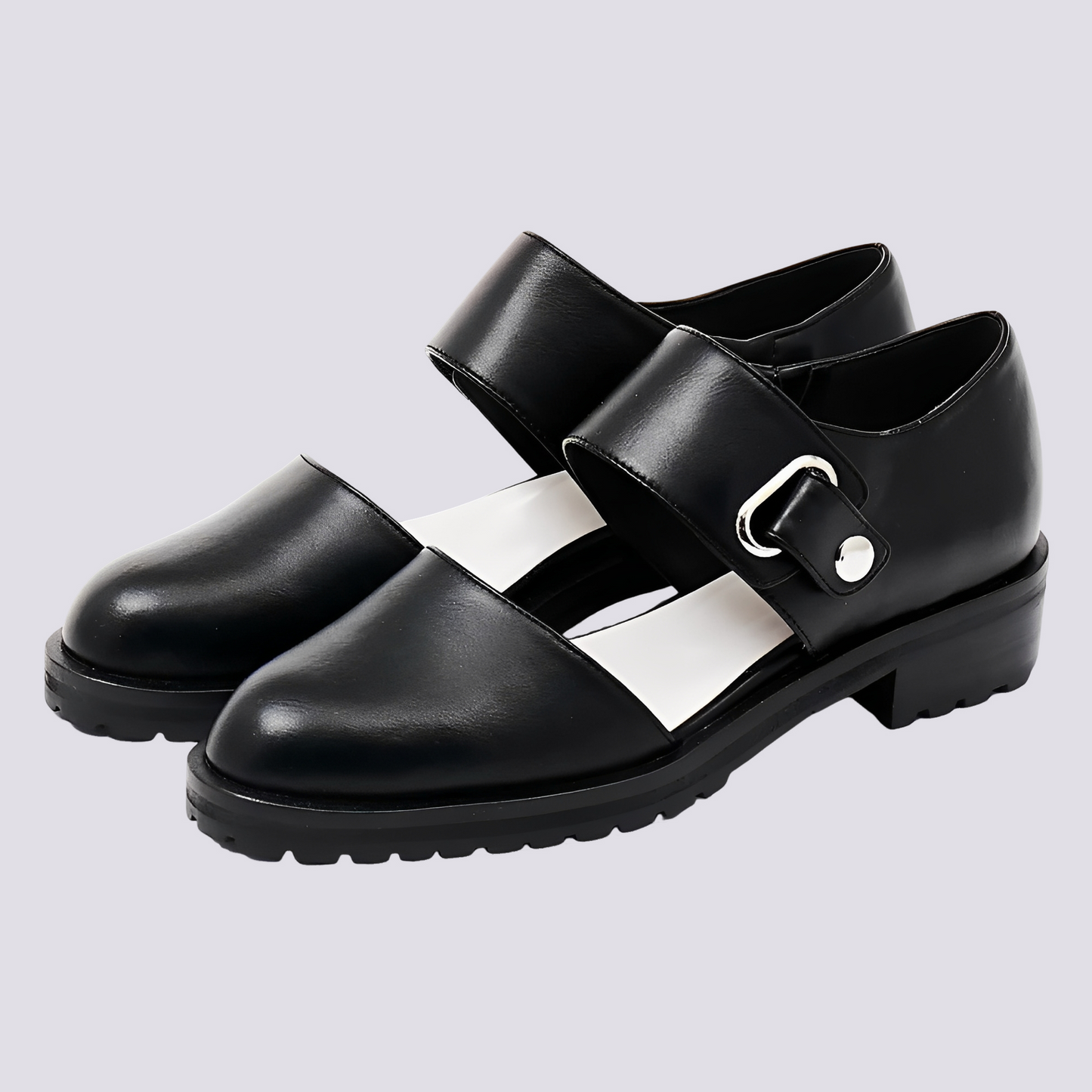 Damen Freizeitschuhe Schnalle Bequem