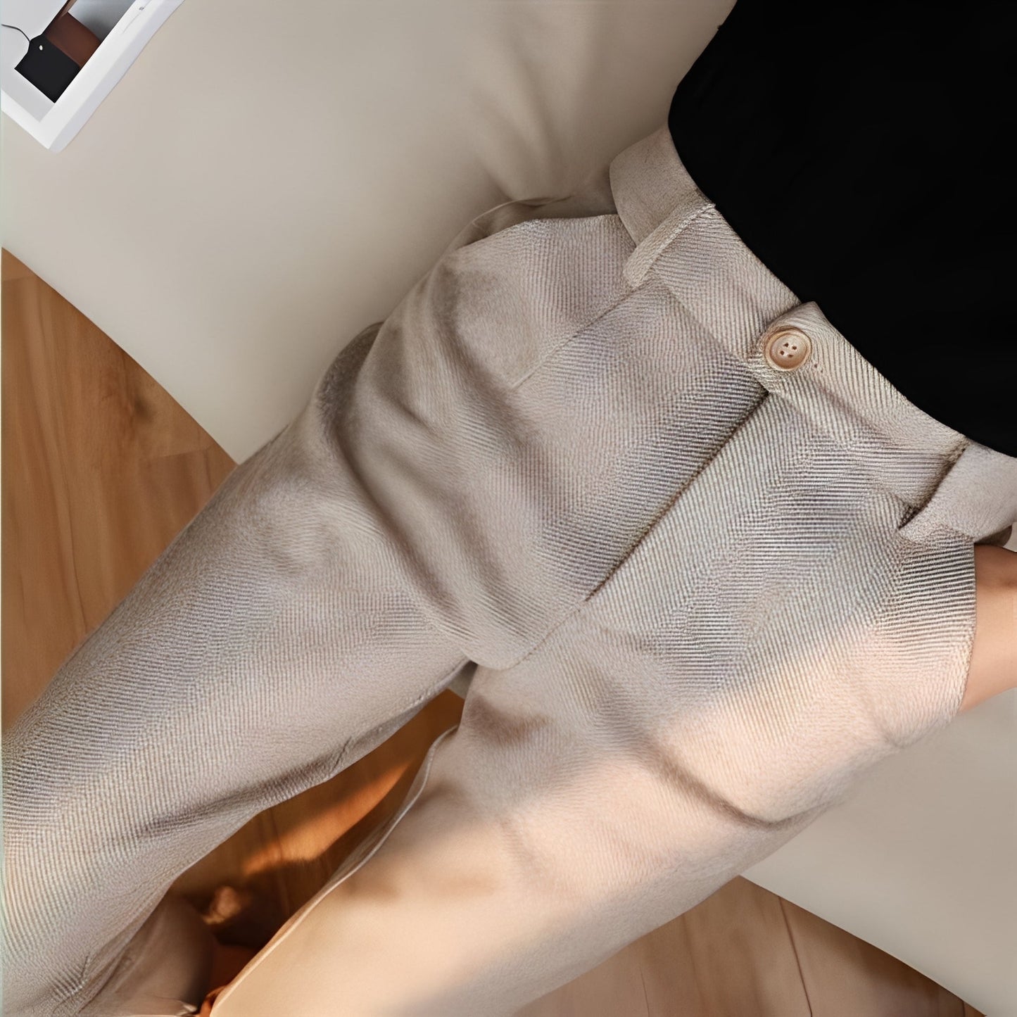Herren Slimfit Hosen Modern Bequem