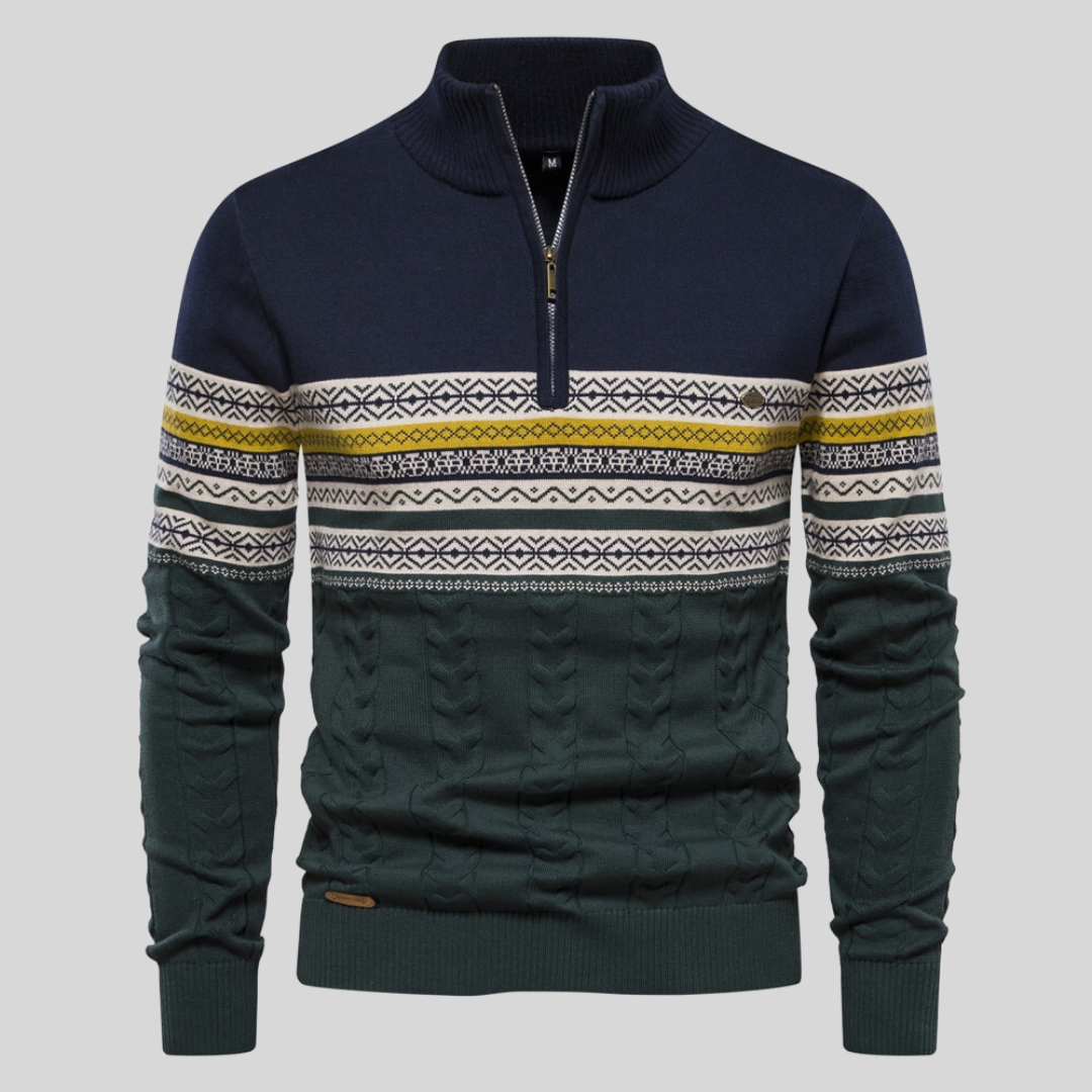Skandinavischer Damenpullover Warm aus Wolle