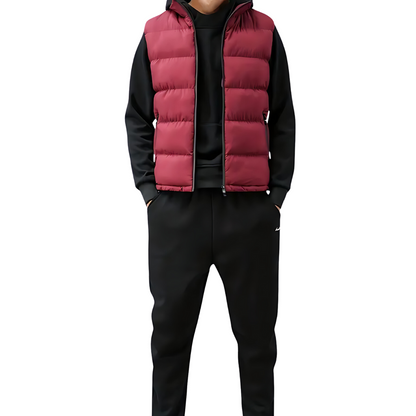 Herren Steppweste Modern Warm