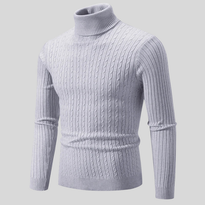 Stilvoller Damen Rollkragenpullover Warm