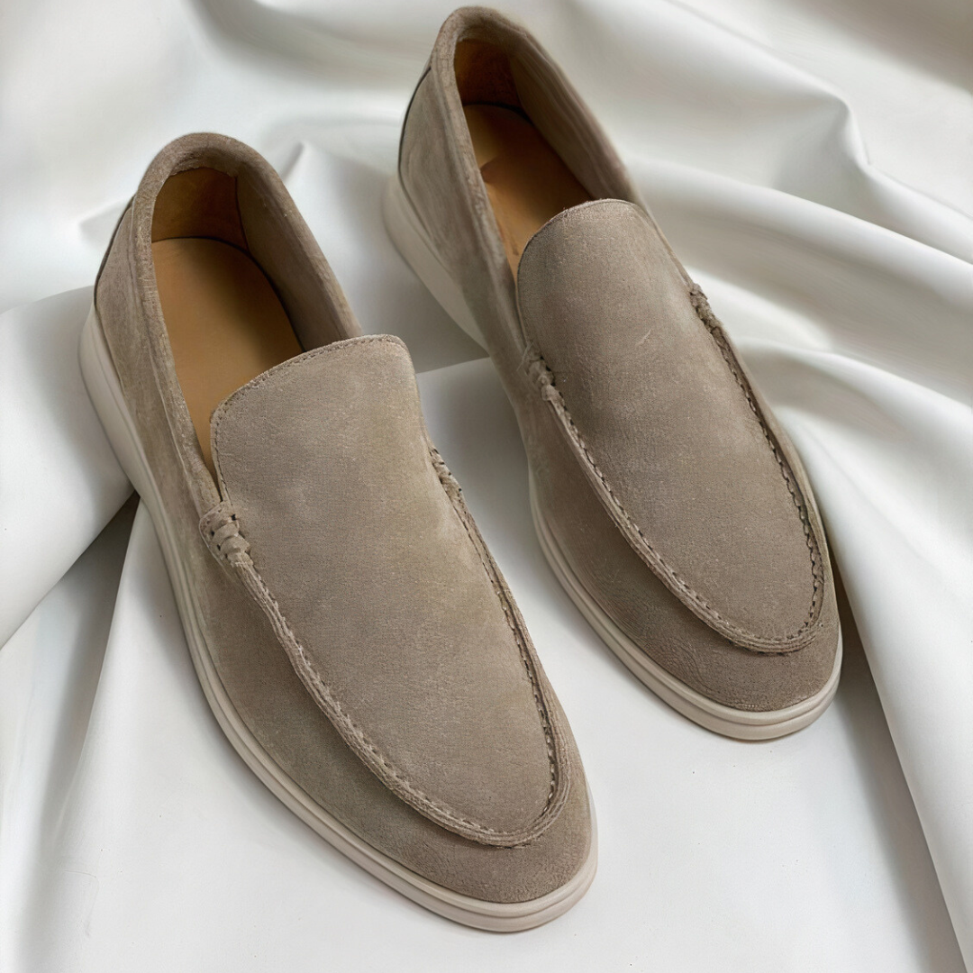 Herren Leder Loafers Elegantes Design