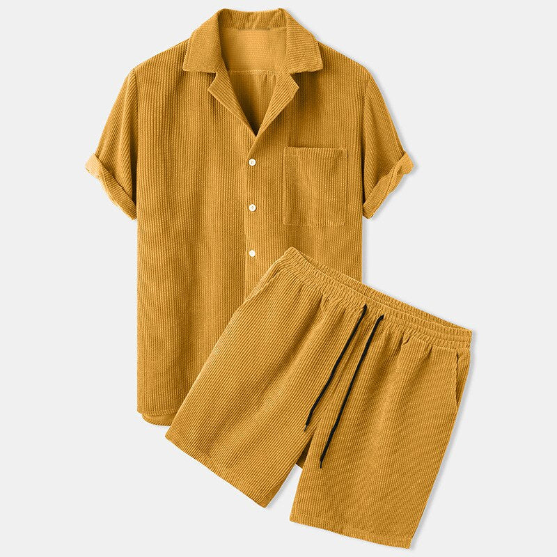 Herren Cordhose Set Modern Qualität