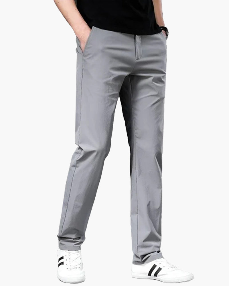 Herren Chino-Hose Slim Fit Schmal