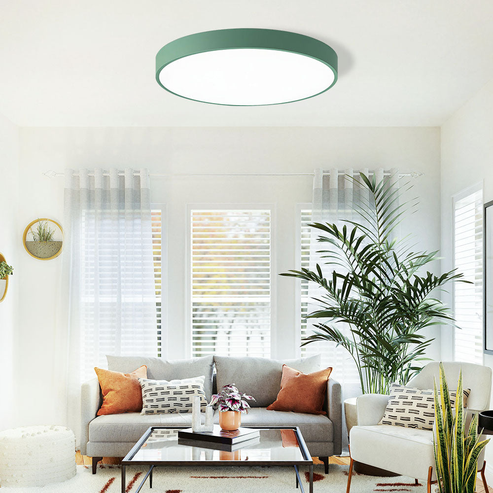 Runde LED Deckenleuchte Skandinavisch Modern