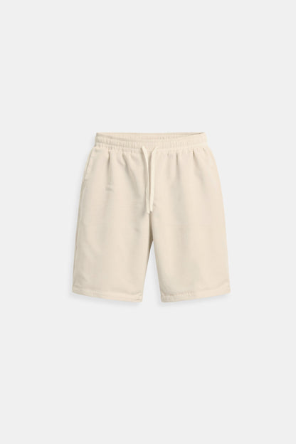 Herren Shorts Beige Komfort Kordelzug Minimalistisch - Norvielle