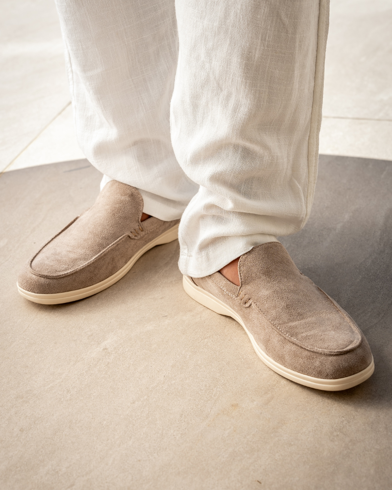 Herren Loafer aus Wildleder Elegant Sommer