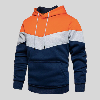 Herren Pullover Patchwork Baumwolle Modern