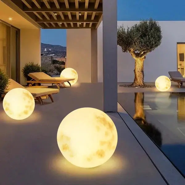 Solare Gartenlampe LED Mondform - Norvielle