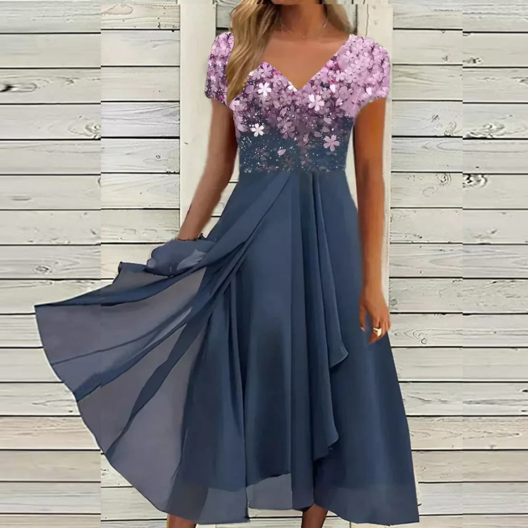 Damen Sommerkleid Leichtes Baumwollkleid Modern