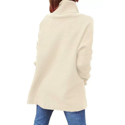 Damen Rollkragenpullover Bequem Herbst - Norvielle