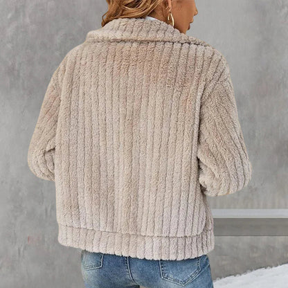 Damen Fleecejacke Weich und Warm