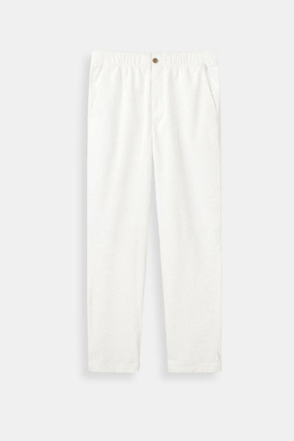 Herrenhose Elastisch Mit Knopfverschluss