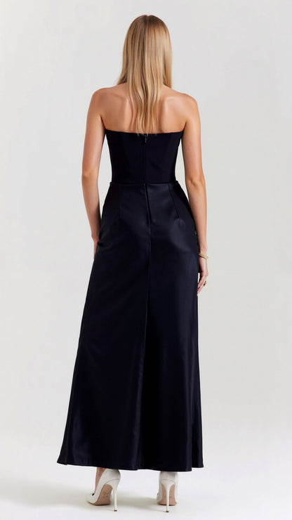 Damen Maxi-Kleid Hochzeitsgast-Eleganz Lang