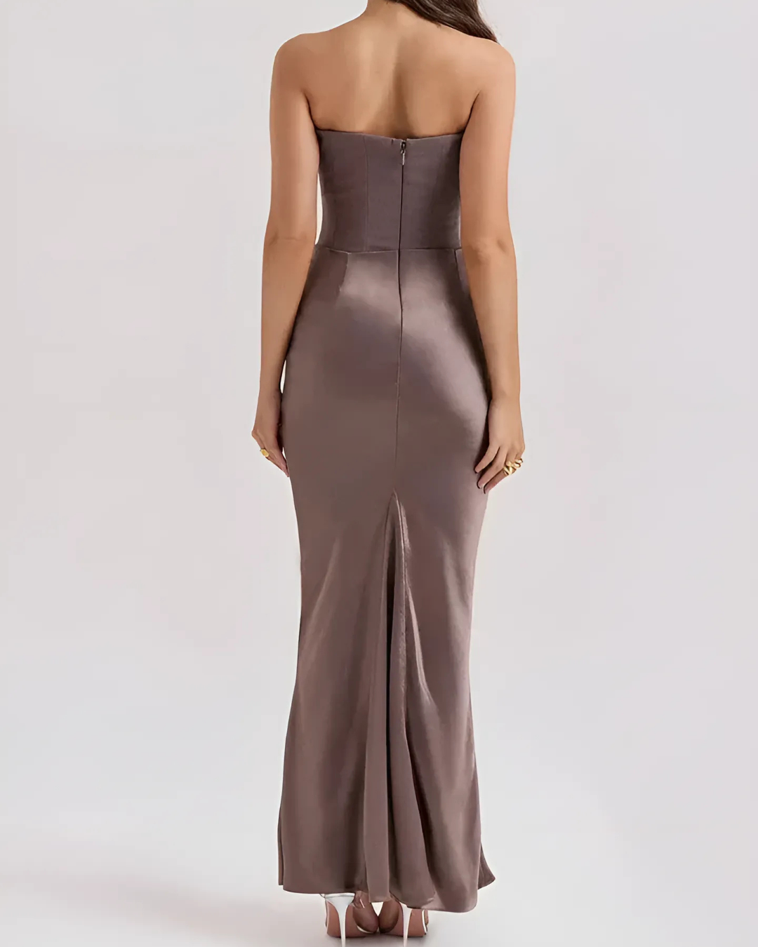 Damen Hochzeitskleid Elegantes Maxikleid Lang