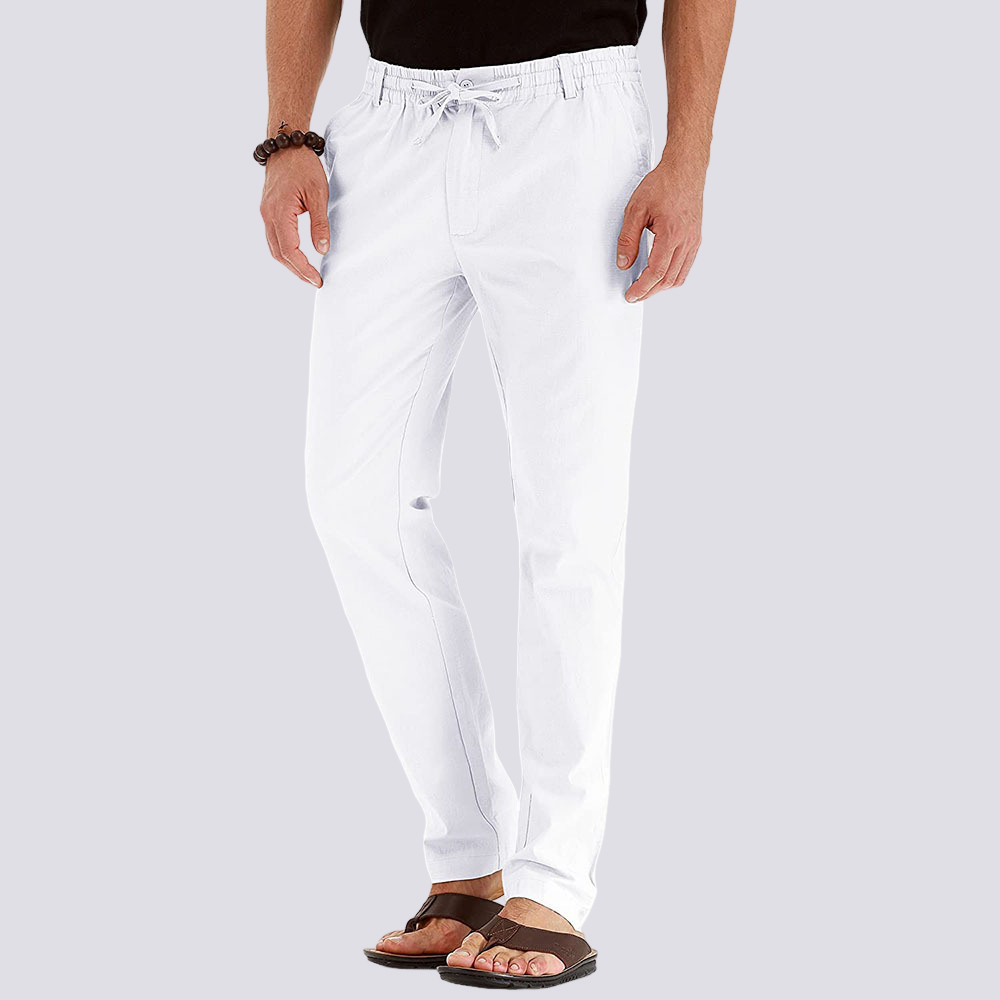 Herrenhose Elastischer Bund Freizeithose Bequem