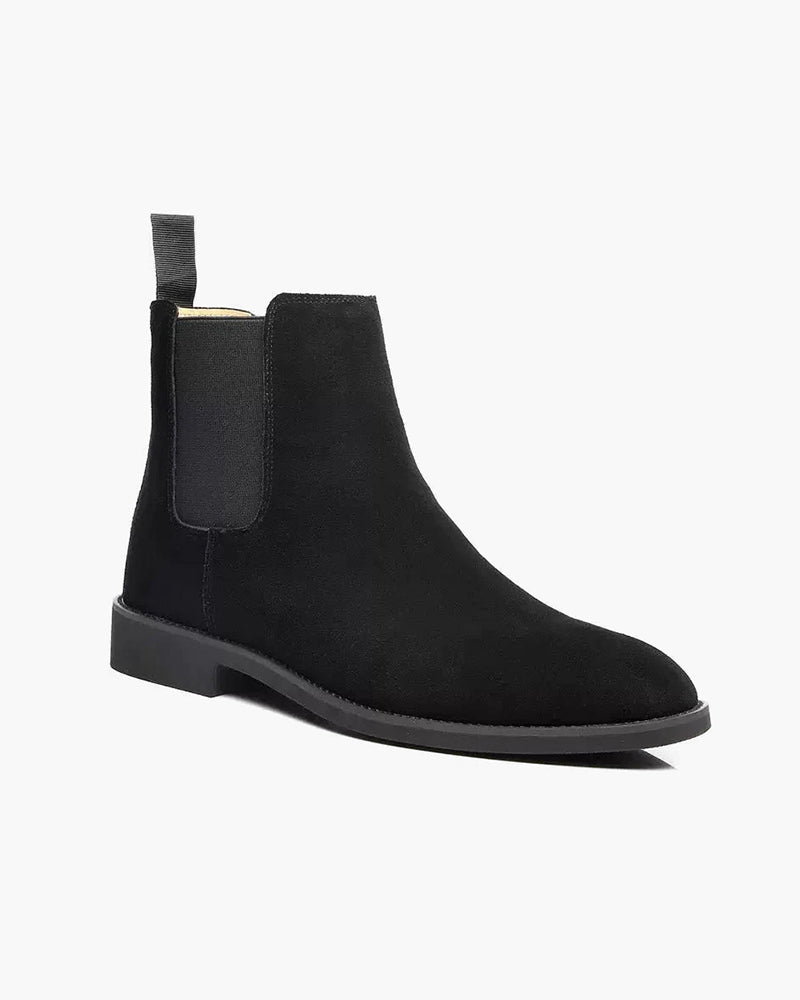 Herren Chelsea Stiefel Leder Klassisch