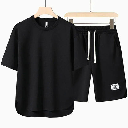 Herren Zweiteiler Set Baumwolle Bequem