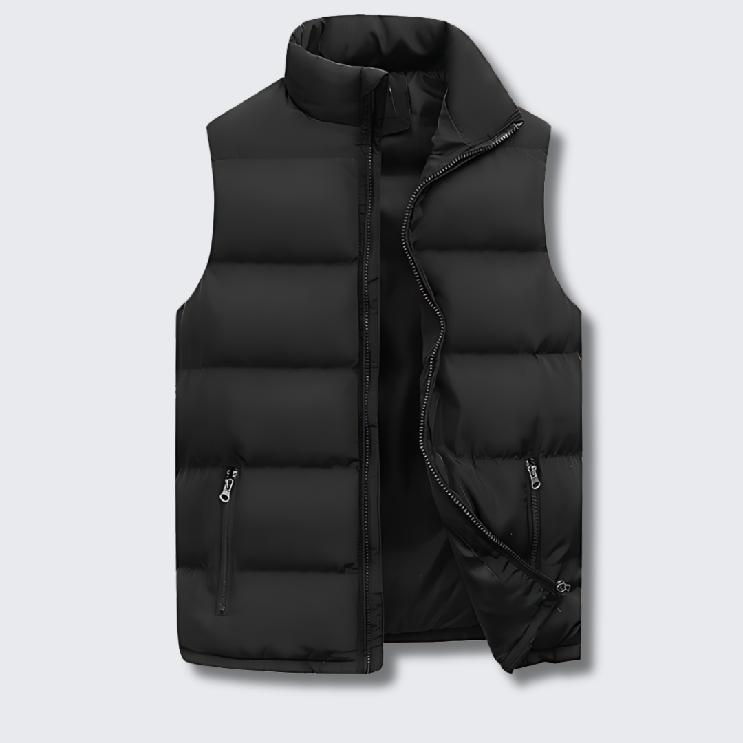 Herren Steppweste Modern Warm