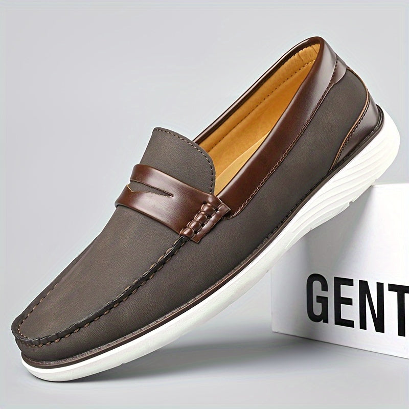 Herren Loafers Leder Modern
