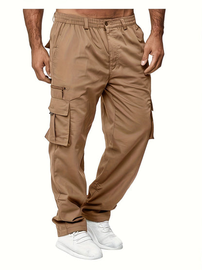 Herren Cargo Hose Bequem Casual Freizeit