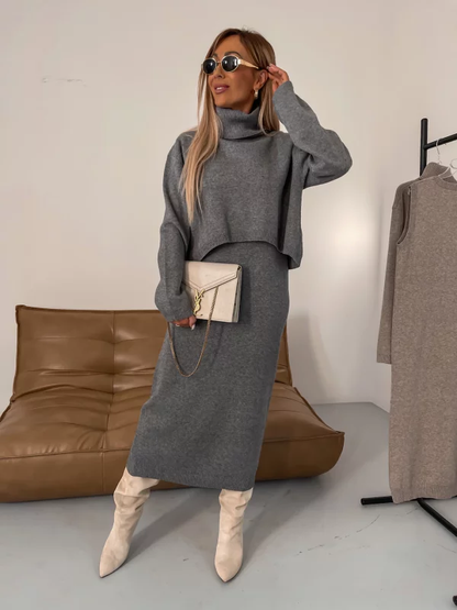 Damen Strickset Herbst/Winter Warm