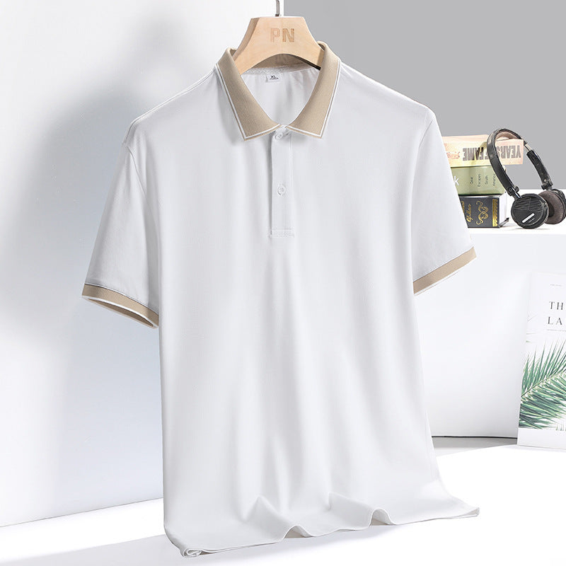 Herren Polo-Shirt Elegantes Business-Casual Baumwolle Modern