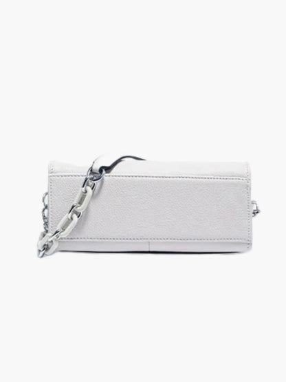 e Damen Lederschultertasche Elegantes Design