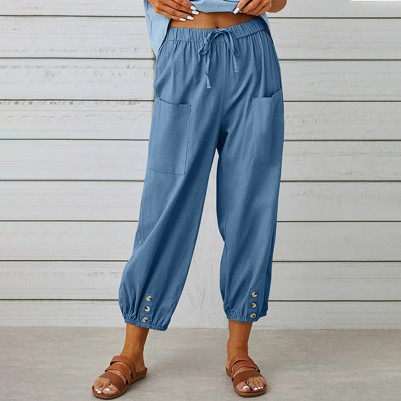 Damen Freizeithose Komfort Fit Bequem