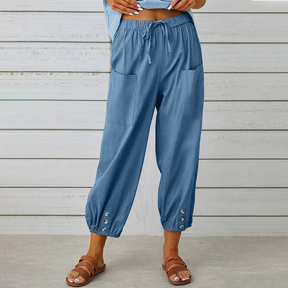 Damen Freizeithose Komfort Fit Bequem