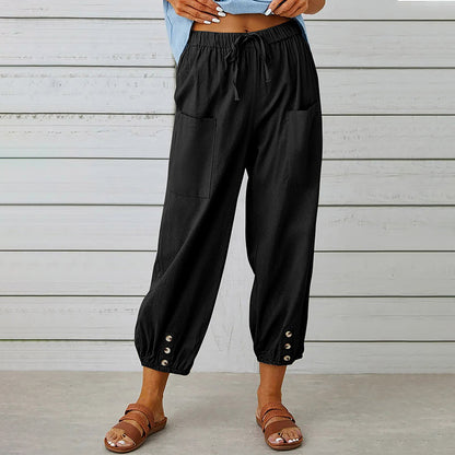 Damen Freizeithose Komfort Fit Bequem