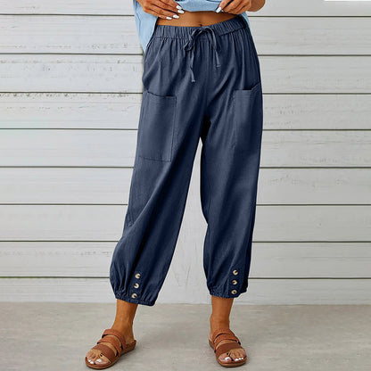 Damen Freizeithose Komfort Fit Bequem