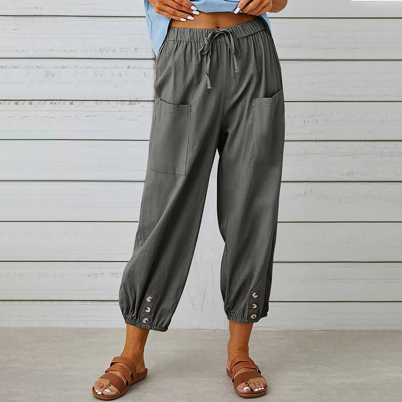 Damen Freizeithose Komfort Fit Bequem