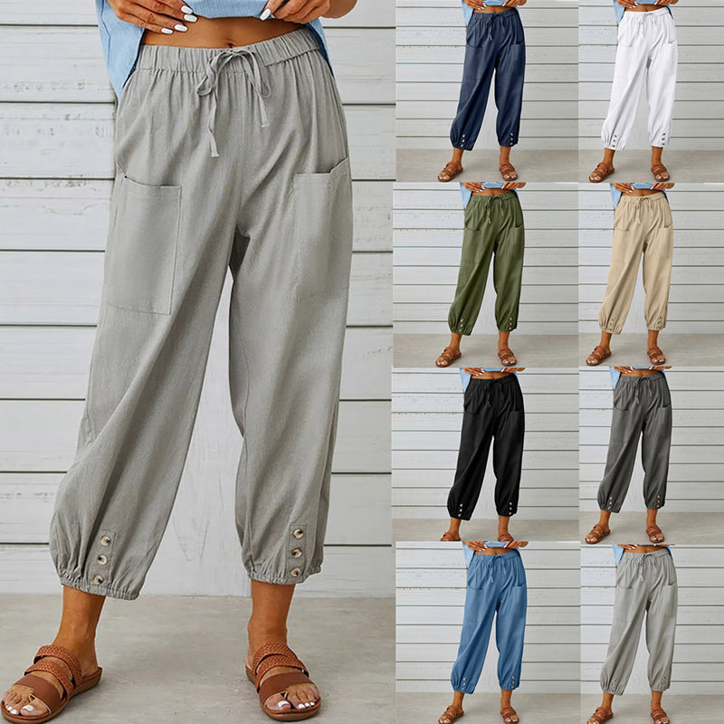 Damen Freizeithose Komfort Fit Bequem - Norvielle