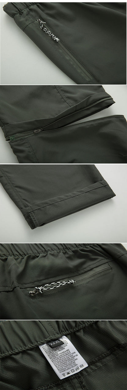 Herren Wanderhose 2-in-1 Robust Wasserfest