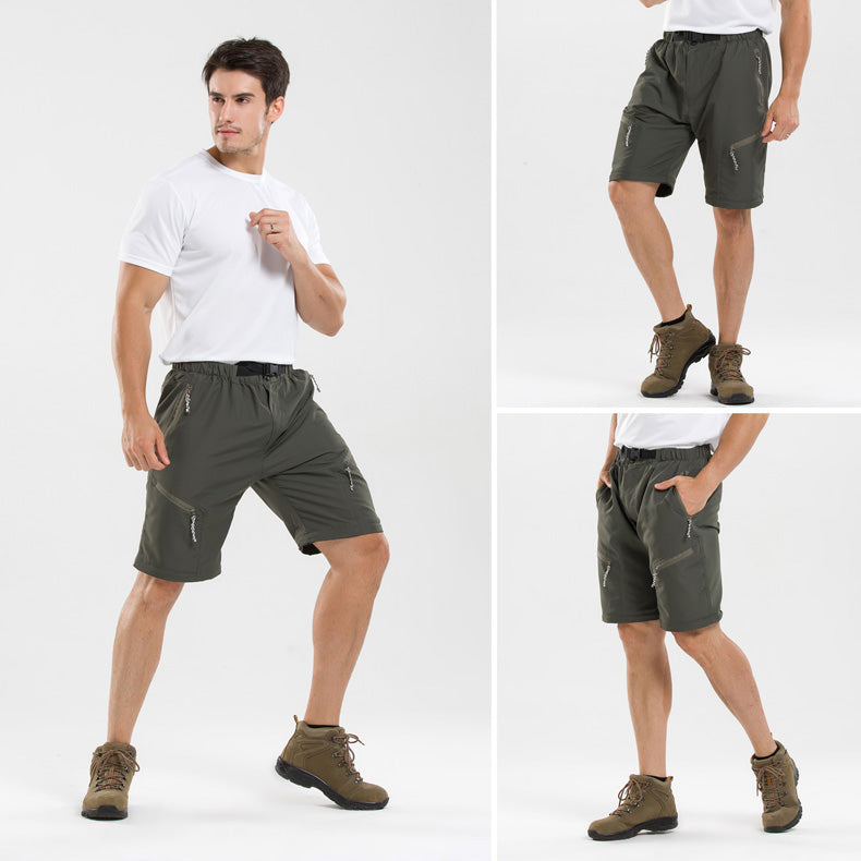 Herren Wanderhose 2-in-1 Robust Wasserfest