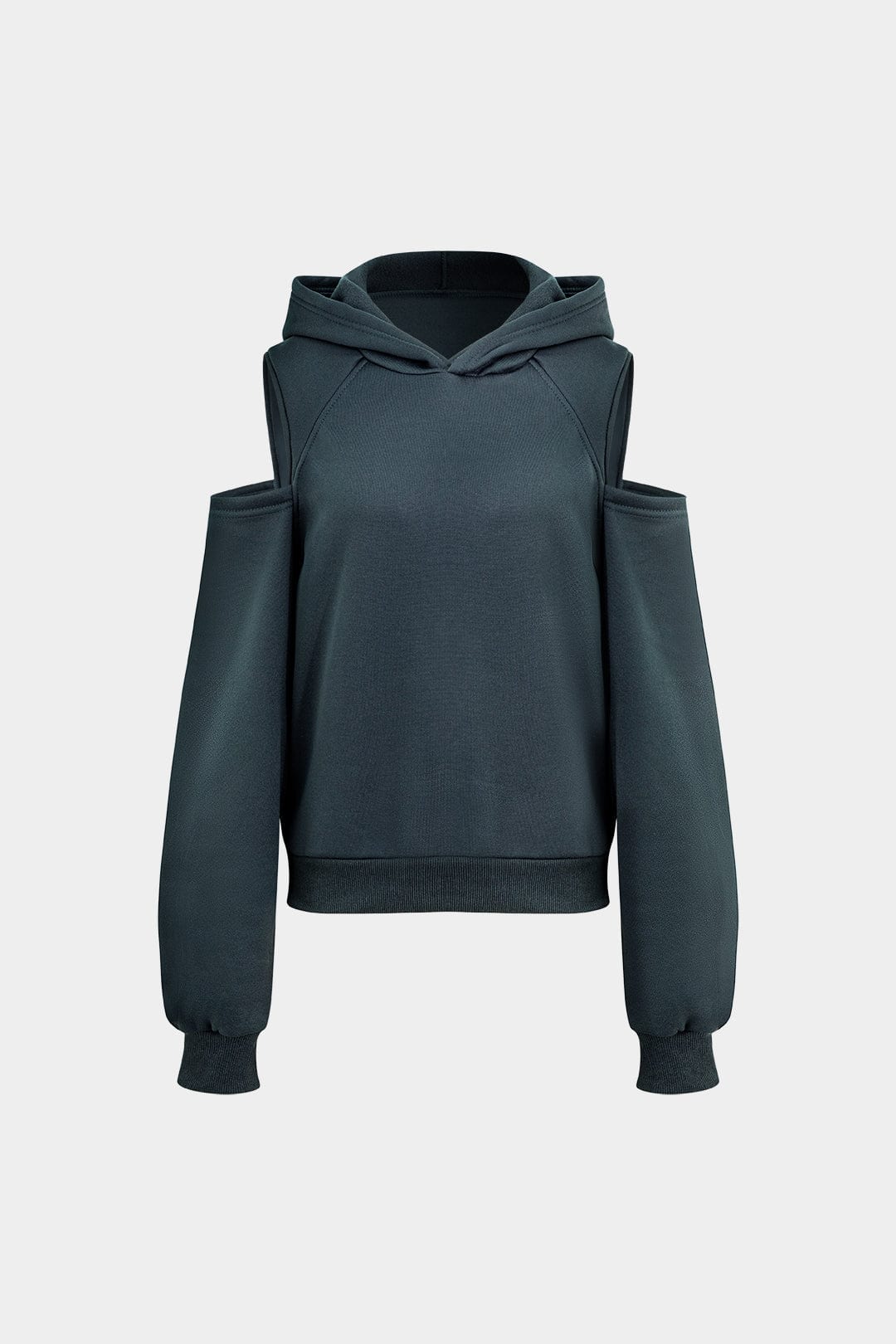 Damen Hoodie-Set mit Cut-Outs Trendy