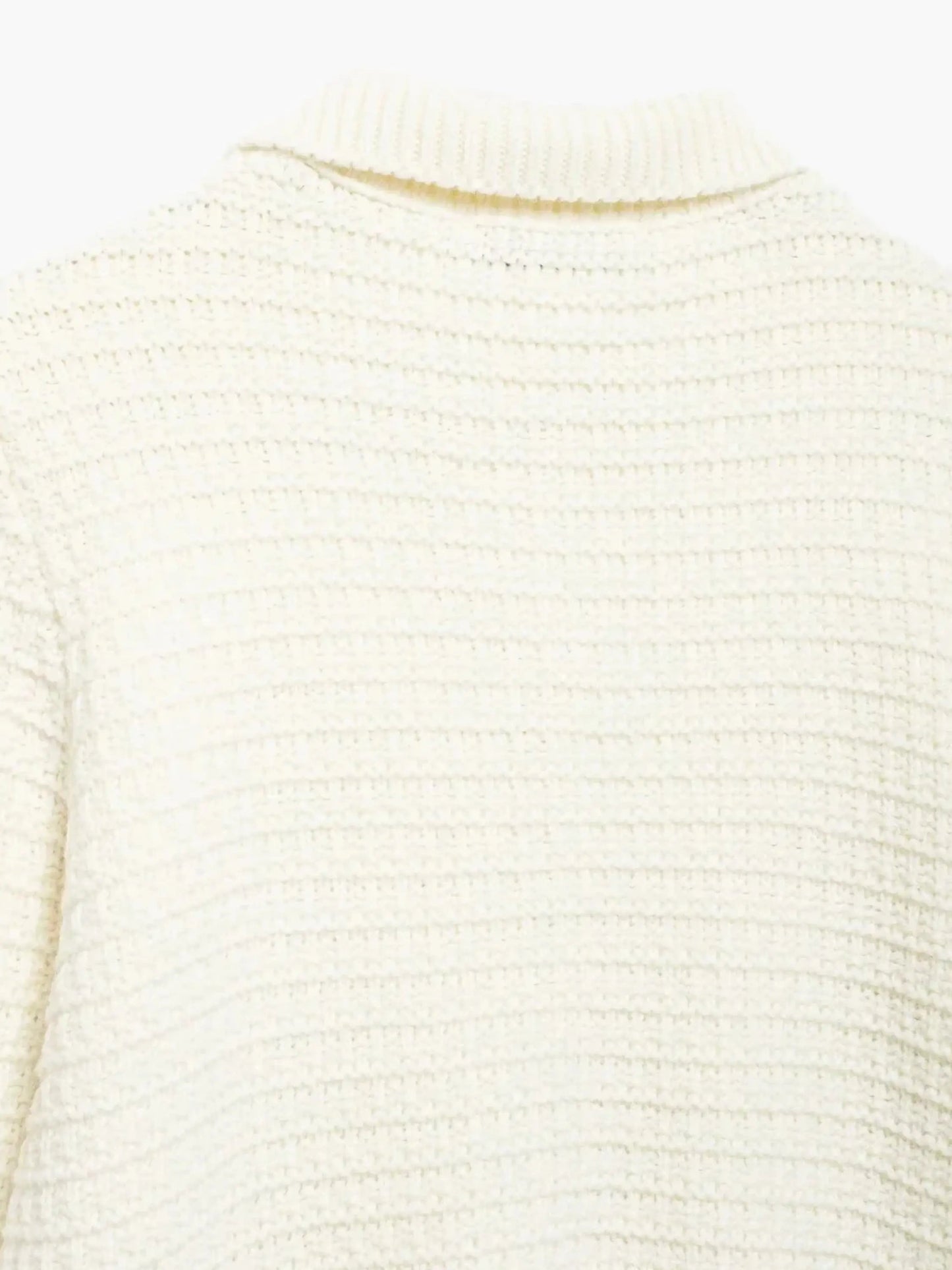 Damen Strickjacke Texturiert Mit Knöpfen Modern