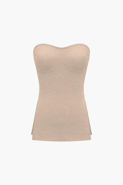 Damen Zweiteiler Set Bustier und Shorts