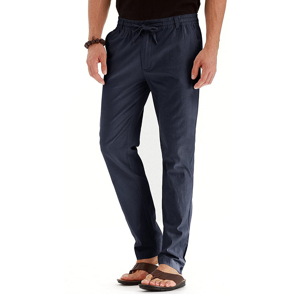 Herrenhose Business Casual Elastisch Lockerer Schnitt