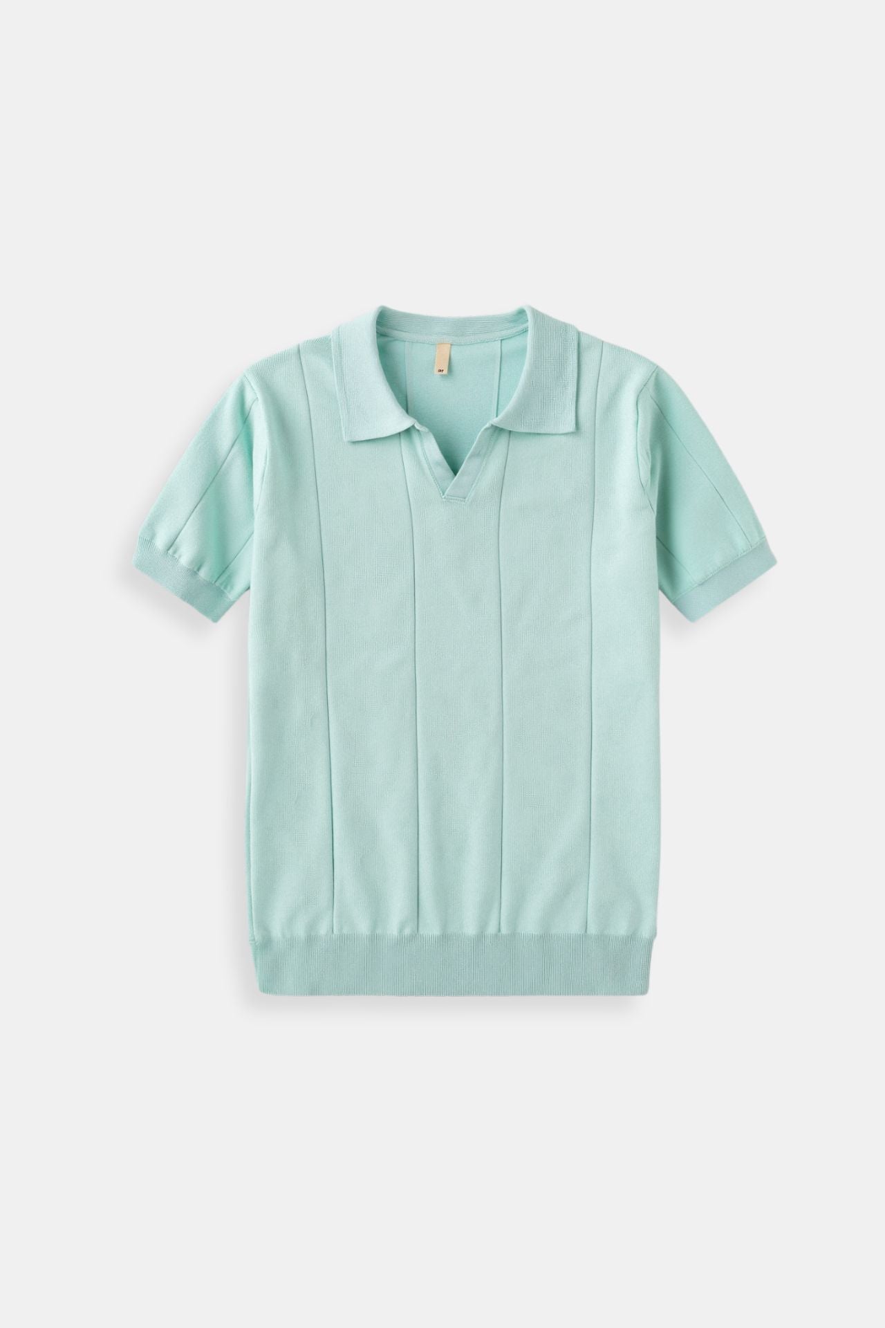 Herren Poloshirt Mintgrün Retro - Norvielle