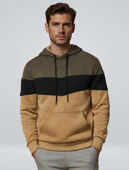 Herren Pullover Patchwork Baumwolle Modern - Norvielle