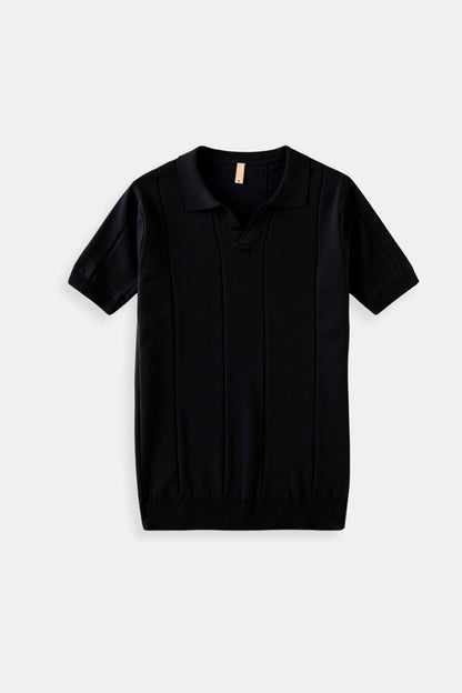 Herren Poloshirt Mintgrün Retro