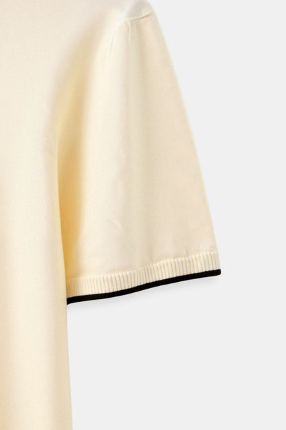 Herren Poloshirt Modernes Design Kontrastfarben Elegantes Aussehen
