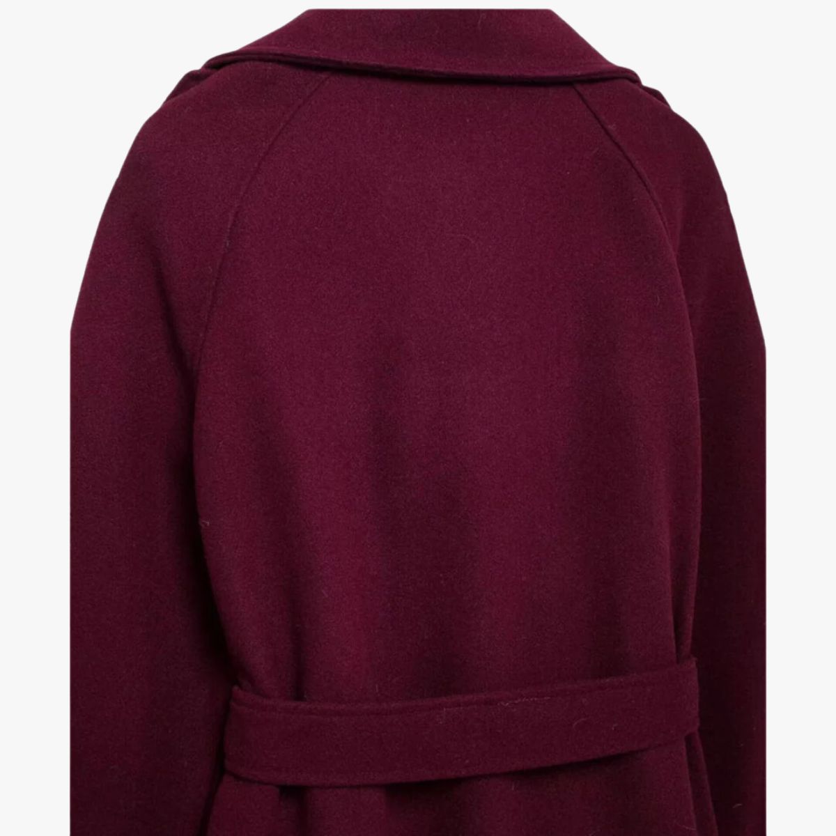 Damen Trenchcoat Bordeaux Rot Elegantes Design