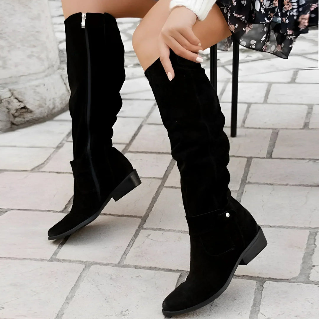 Damen High Heel Knöchelstiefel Trendy