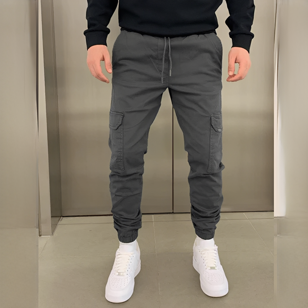 Herren Cargohose Bequem Comfort Freizeit Hose
