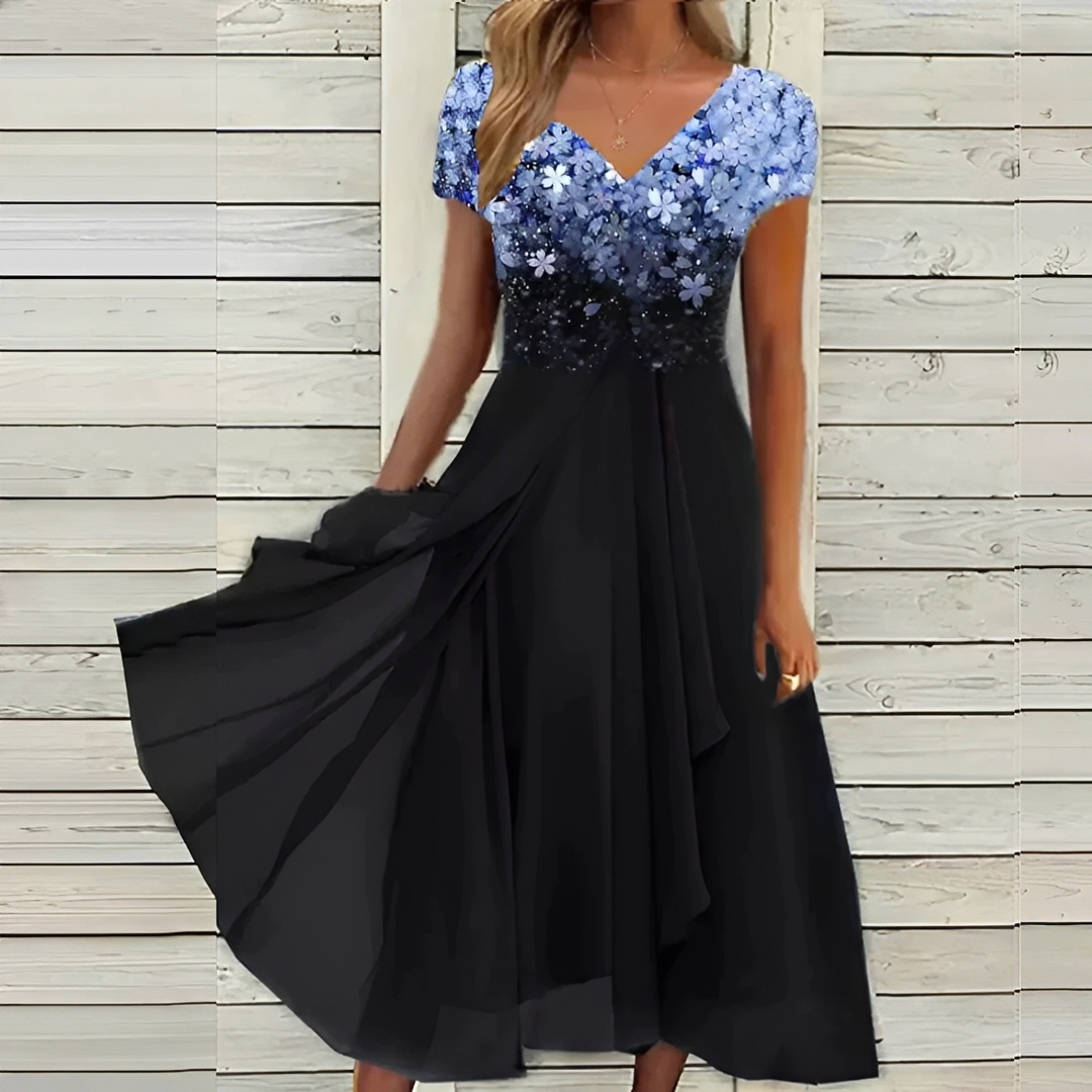 Damen Sommerkleid Leichtes Baumwollkleid Modern