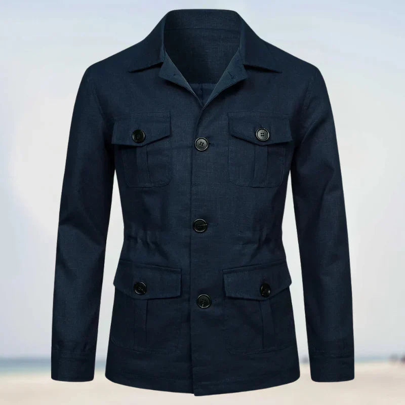 Herren Slim Fit Jacke Modern