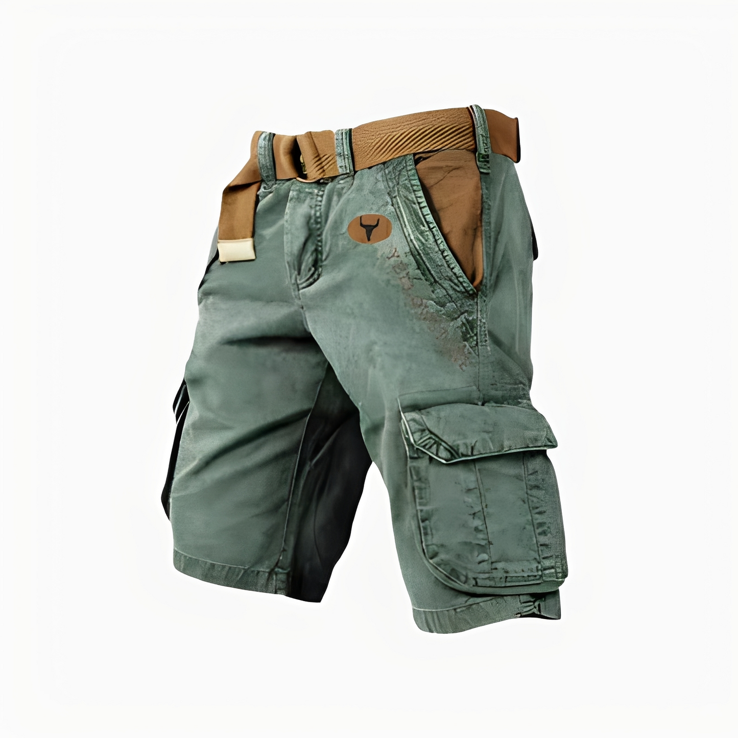 Herren Cargo Shorts Leicht Bequem Freizeit Shorts